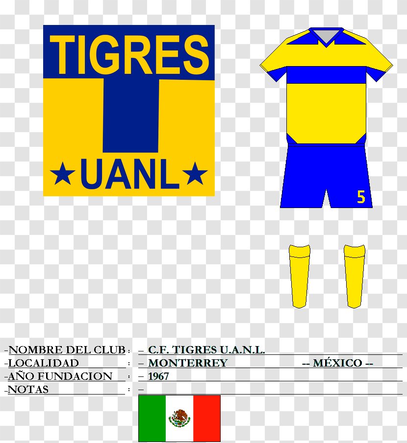 Tigres UANL Liga MX Nuevo León Football Logo - Mexican Federation Transparent PNG