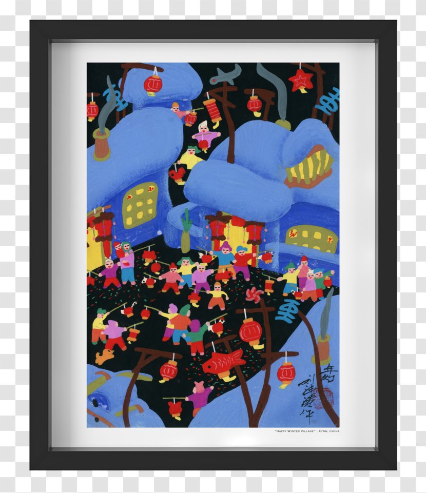 Folk Art Modern Painting China - Arts Transparent PNG