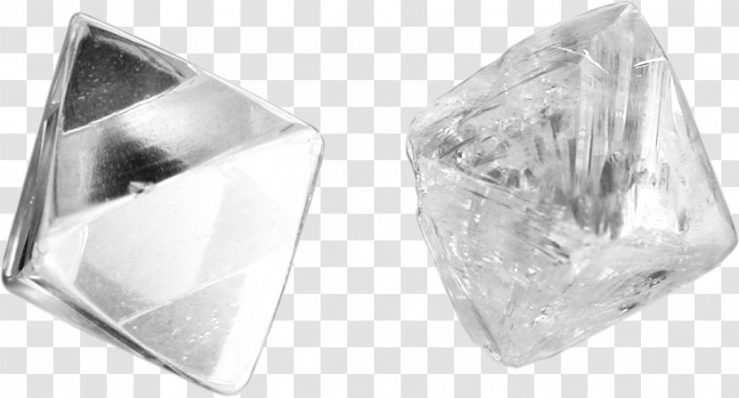 Canada Finsch Diamond Mine Rough Mining - Black And White - Cut Transparent PNG