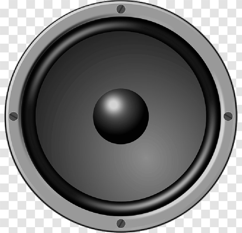 Subwoofer Loudspeaker Vehicle Audio Sound Computer Speakers - Speaker Transparent PNG