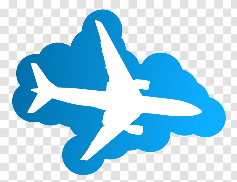 Airplane Aircraft Clip Art - Blue - Planes Transparent PNG