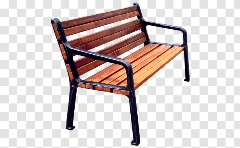 Bench Furniture Chair Park Cast Iron Transparent PNG