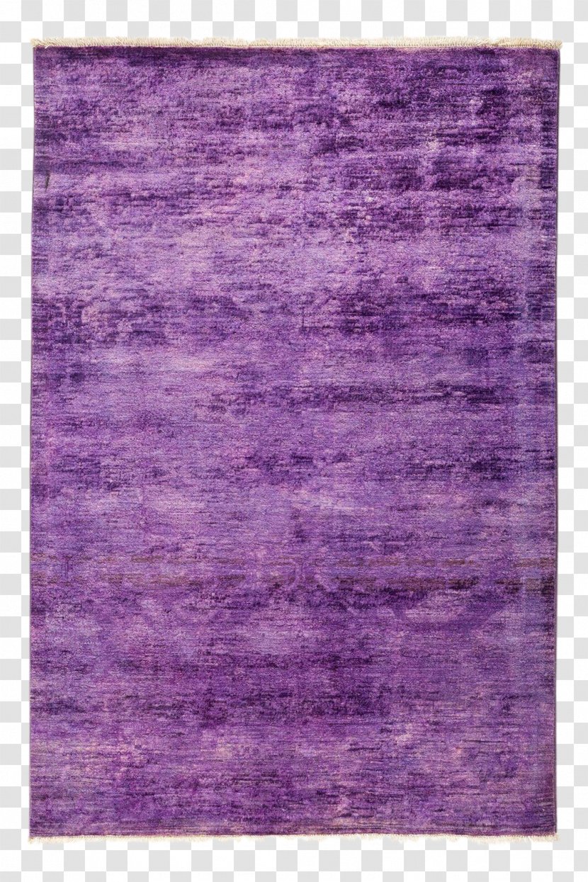 Rectangle Carpet Purple Dye Area - Violet Transparent PNG