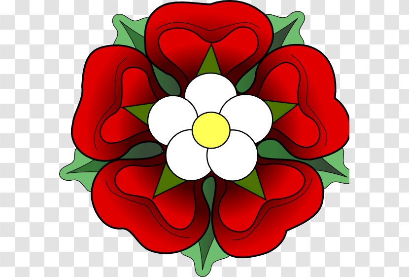 Tudor Rose England Battle Of Bosworth Field Wars The Roses Period - Flora Transparent PNG