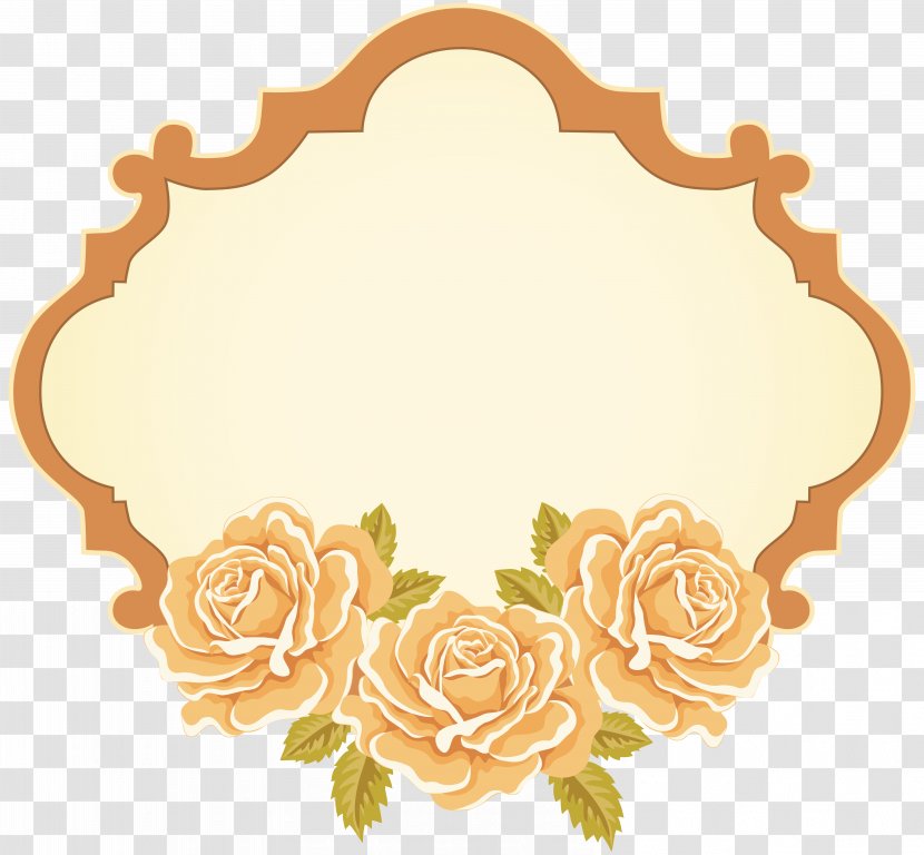 Wedding Invitation Greeting & Note Cards - Rose Order - Flower Title Box Transparent PNG