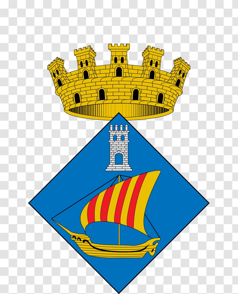 Vilafranca Del Penedès Olesa De Bonesvalls Coat Of Arms Castellterçol Vallirana - Escudet - Navio Transparent PNG