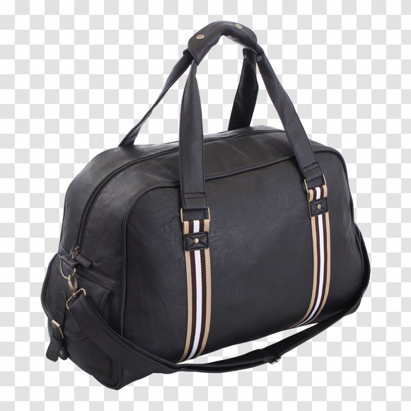 Handbag Satchel Leather Holdall - Luggage Bags - Travel Weekend Transparent PNG