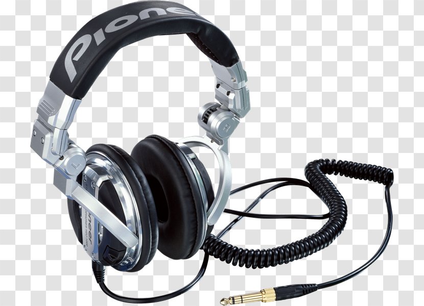 HDJ-1000 Headphones Disc Jockey Pioneer Corporation Audio - Cdj - Headset Transparent PNG