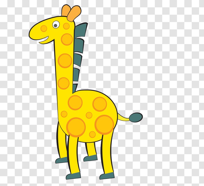 West African Giraffe Northern Clip Art - Animal Figure - Giraffidae Transparent PNG