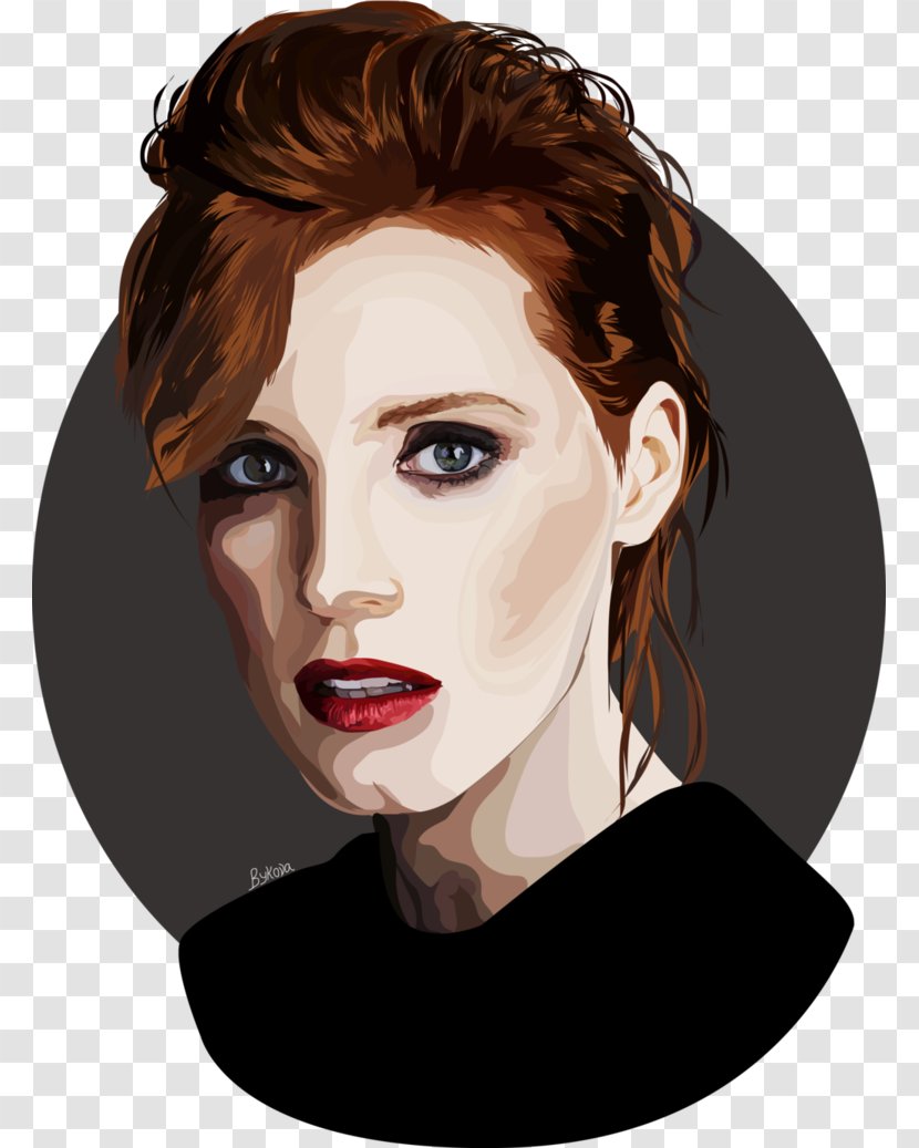 Jessica Chastain Film Eyebrow Photography Superhero Movie - Flower - Cartoon Transparent PNG