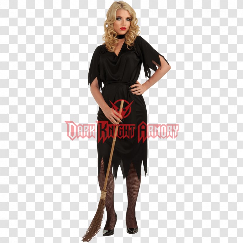 Halloween Costume Little Black Dress Vintage Clothing - Wicca - Cosplay Transparent PNG
