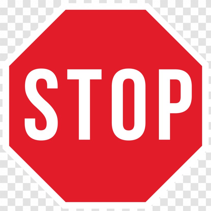 Stop Sign Traffic Manual On Uniform Control Devices - Brand - Emoji Bocadillo Transparent PNG