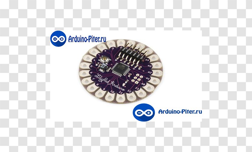 Arduino LilyPad Microcontroller Wearable Technology Electronics - Sensor - Lilypad Transparent PNG