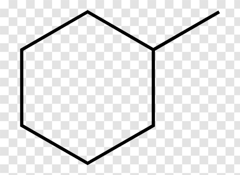 Methylcyclohexane Methyl Group Hydrocarbon Toluene - Cartoon - Hexagone Transparent PNG