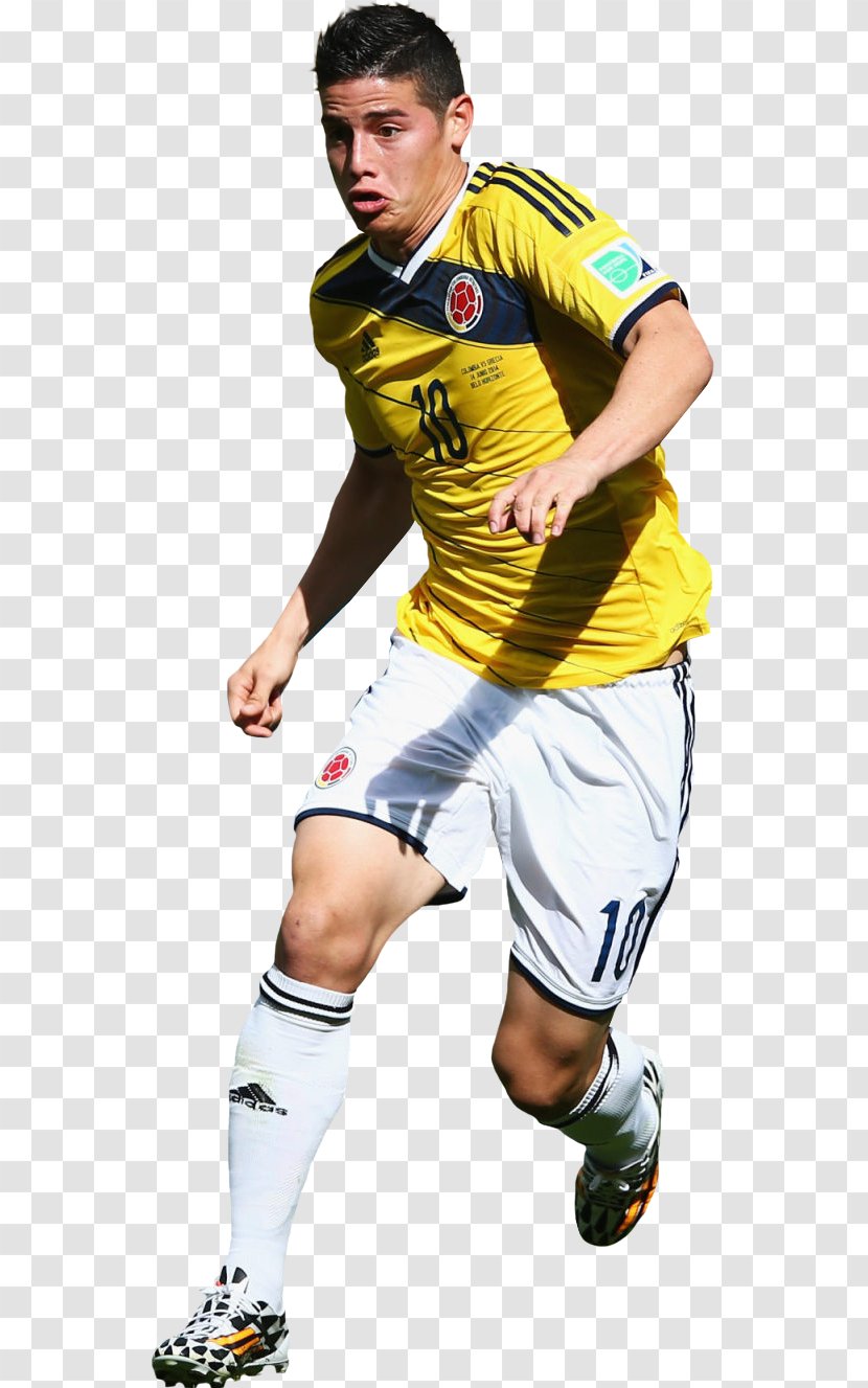 James Rodríguez Colombia National Football Team 2018 FIFA World Cup Player - Sport Transparent PNG