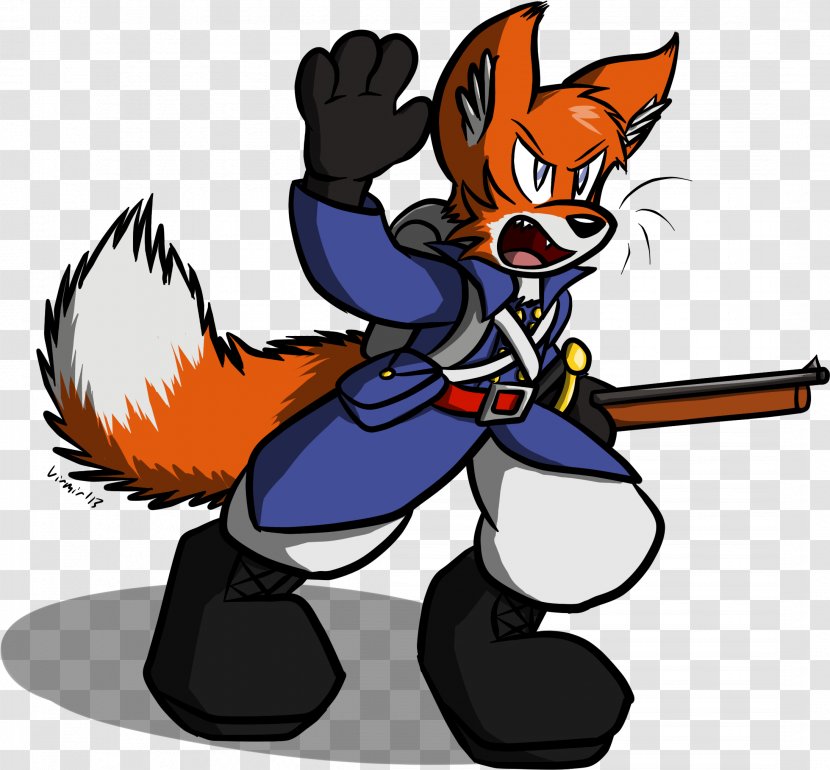 Fox Drawing - Style Paw Transparent PNG