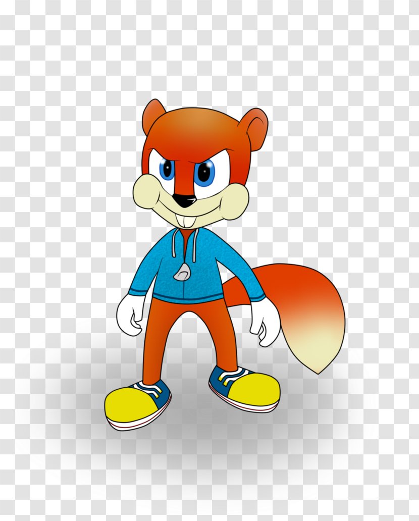 Conker The Squirrel Rare - Mammal Transparent PNG