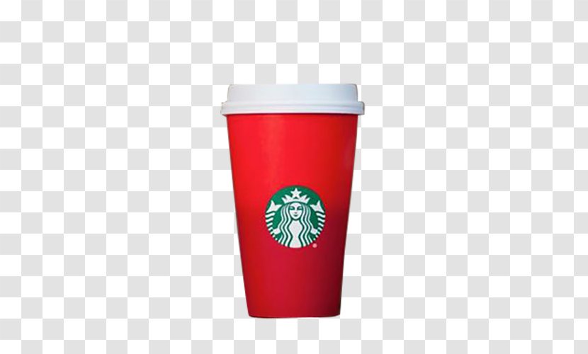 Coffee Cup Brand - Red Starbucks Transparent PNG