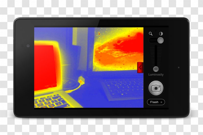 Thermal Vision Camera Effects Thermographic Android Night - Thermography Transparent PNG