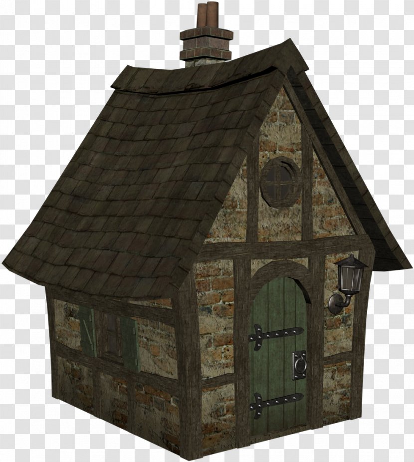 Middle Ages Clip Art Medieval Architecture - Bbq Pattern Shelter House Transparent PNG
