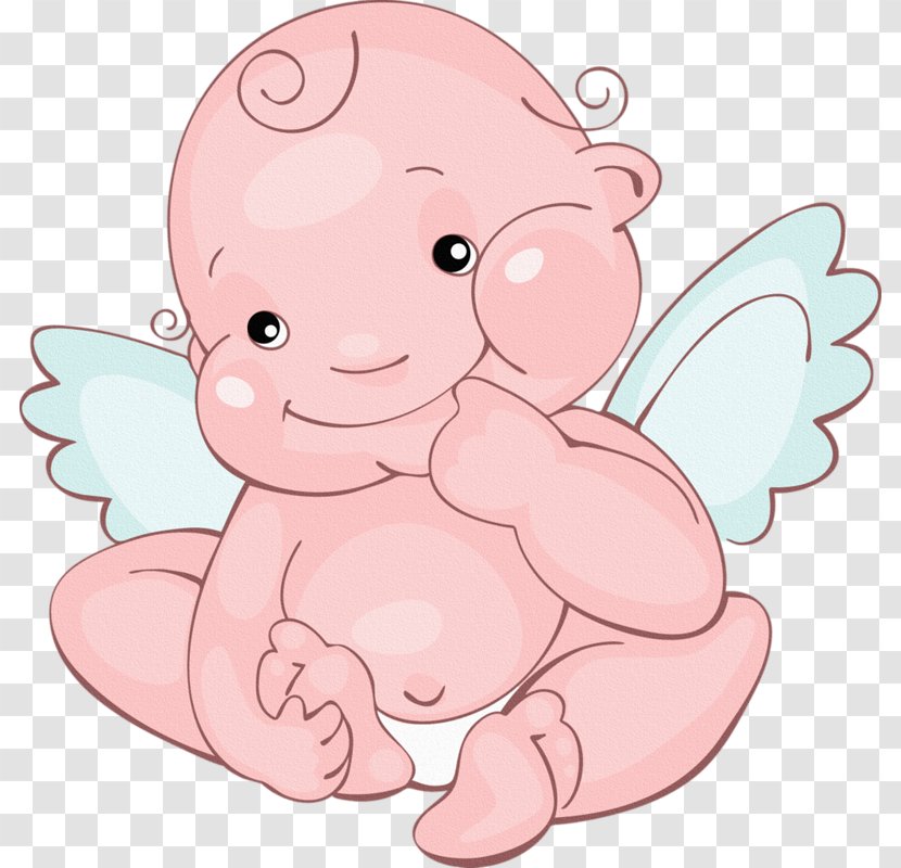 Clip Art - Flower - Angel Baby Transparent PNG