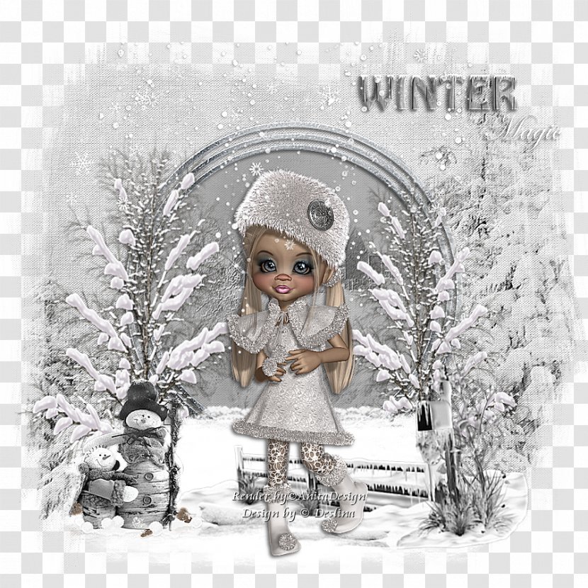 Christmas Ornament Character Winter Doll - Snow - Hg Transparent PNG