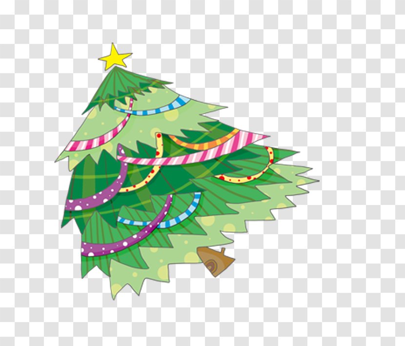 Santa Claus Christmas Tree Illustration - Fir Transparent PNG