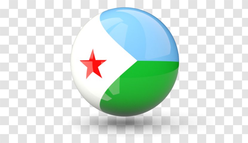 Flag Of Djibouti Madagascar Ethiopia - Football Transparent PNG