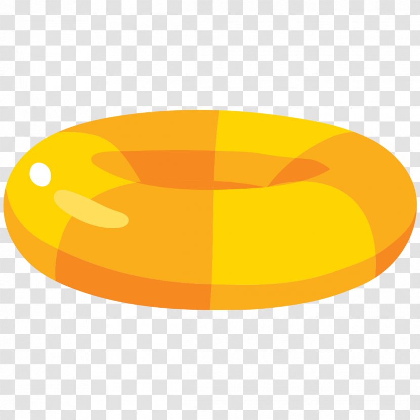 Yellow - Swimming Ring Transparent PNG