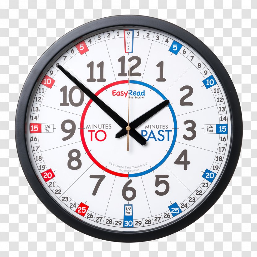 Clock Time Teacher Learning Classroom - School - 24 HOURS Transparent PNG
