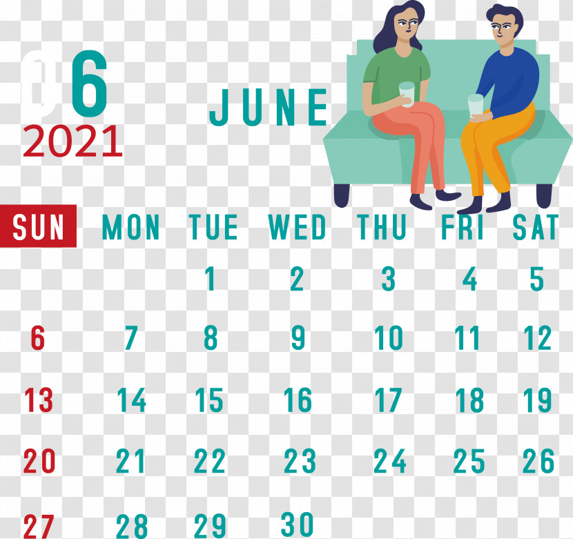 June 2021 Calendar 2021 Calendar June 2021 Printable Calendar Transparent PNG