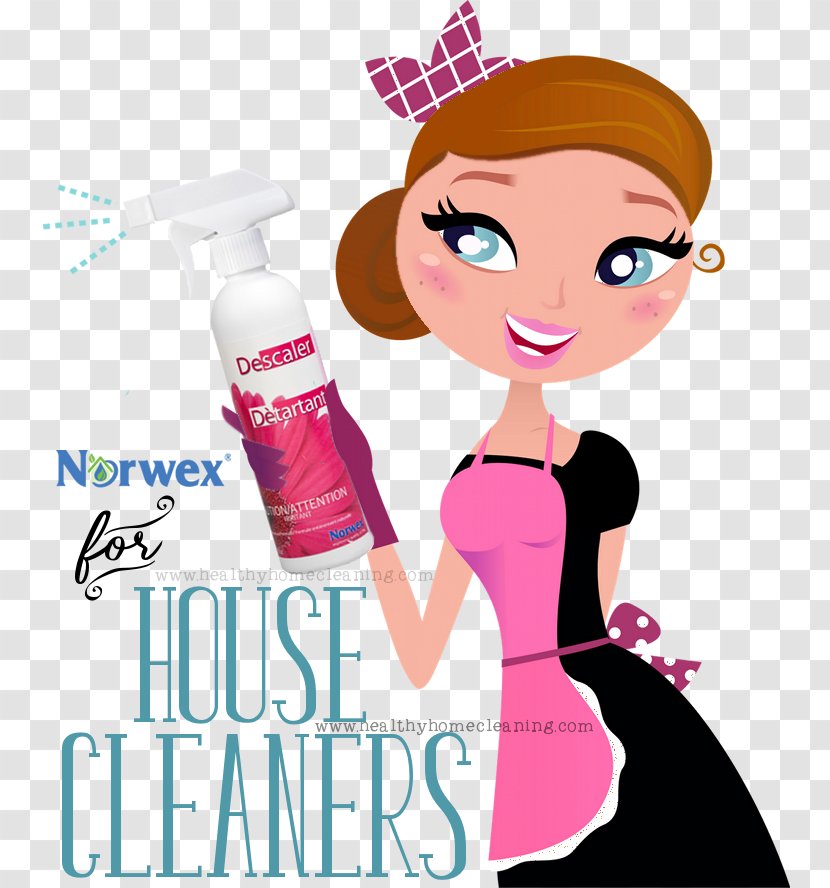 Maid Service Cleaner Cleaning Domestic Worker Housekeeping - Flower - Watercolor Transparent PNG