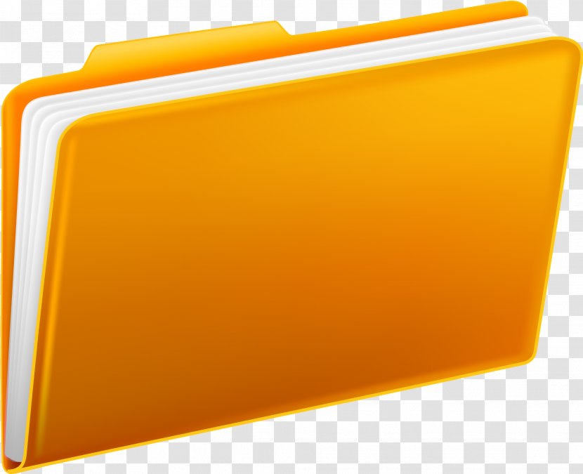 Directory Clip Art - Yellow - 4 Folder Transparent PNG