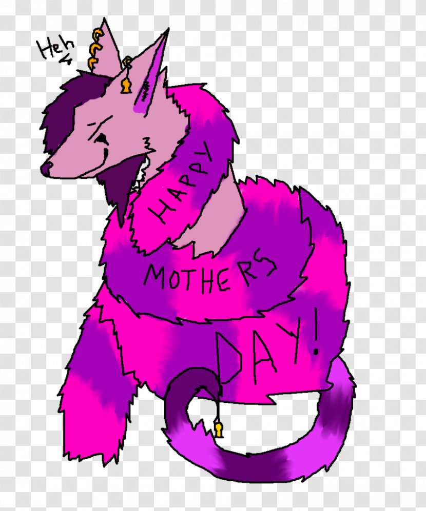 Horse Pony Magenta - Purple - Mothers Day Transparent PNG