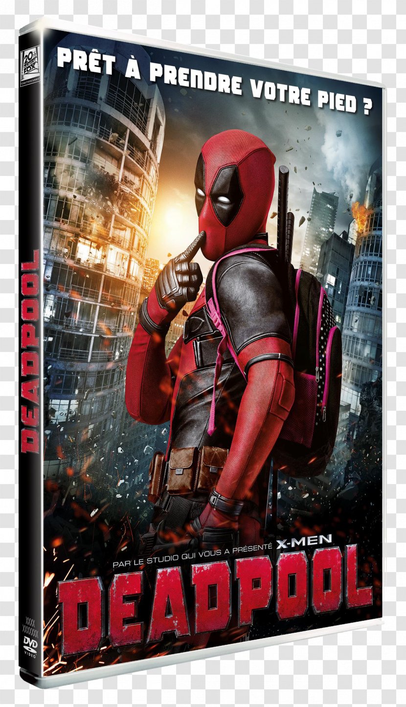 Deadpool Blu-ray Disc Film X-Men Superhero Movie - Pc Game - 2 Dvd Transparent PNG