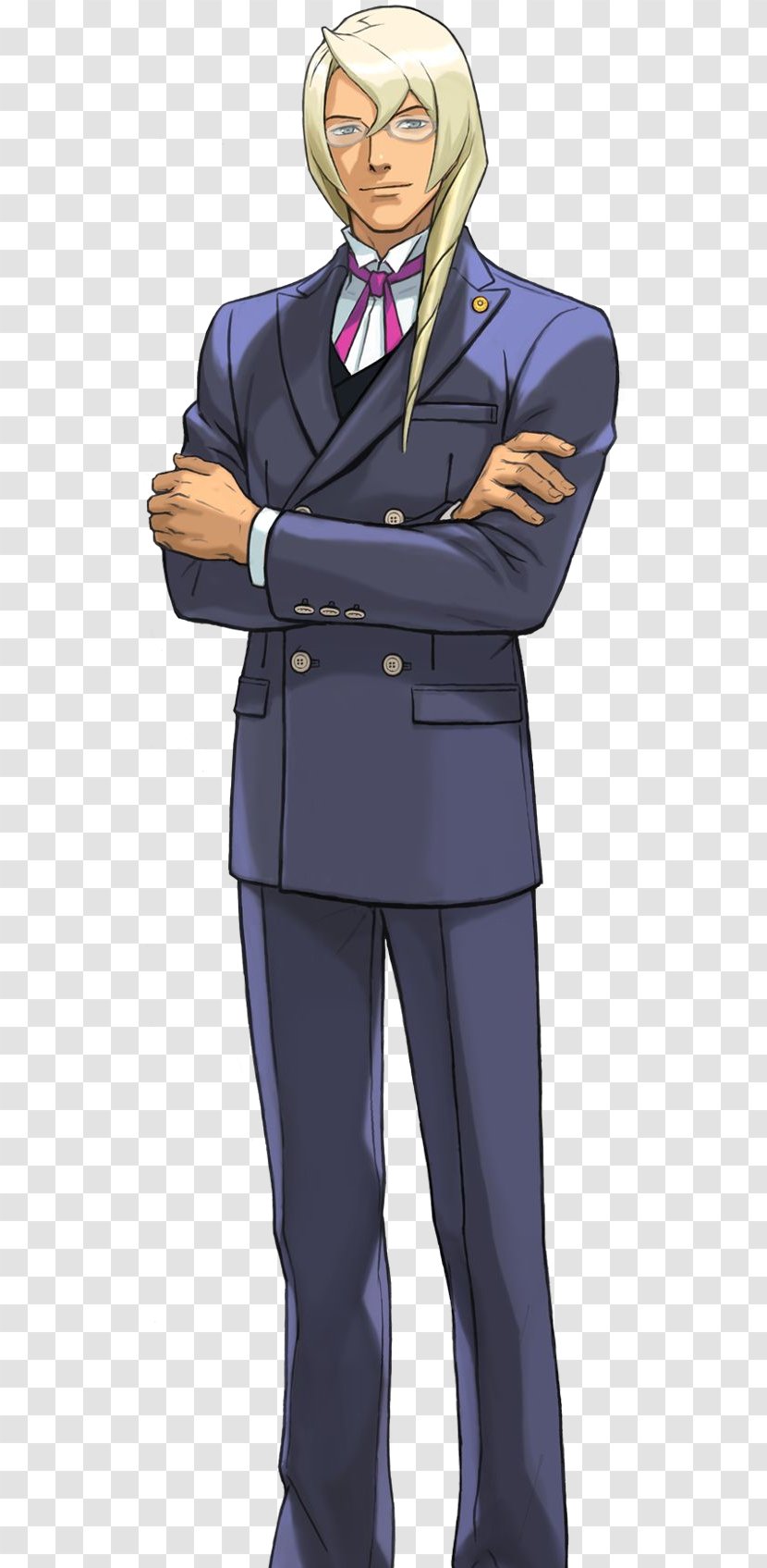 Apollo Justice: Ace Attorney Phoenix Wright: 6 Video Game - Cartoon - Chalk Effect Transparent PNG