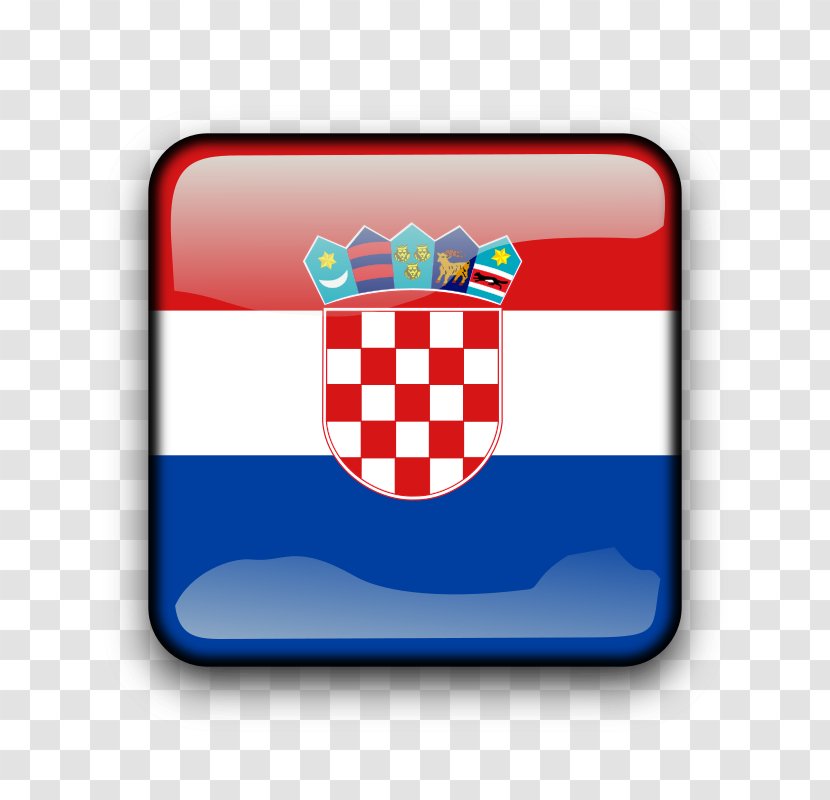 Flag Of Croatia Independent State Kingdom Croatian War Independence Transparent PNG