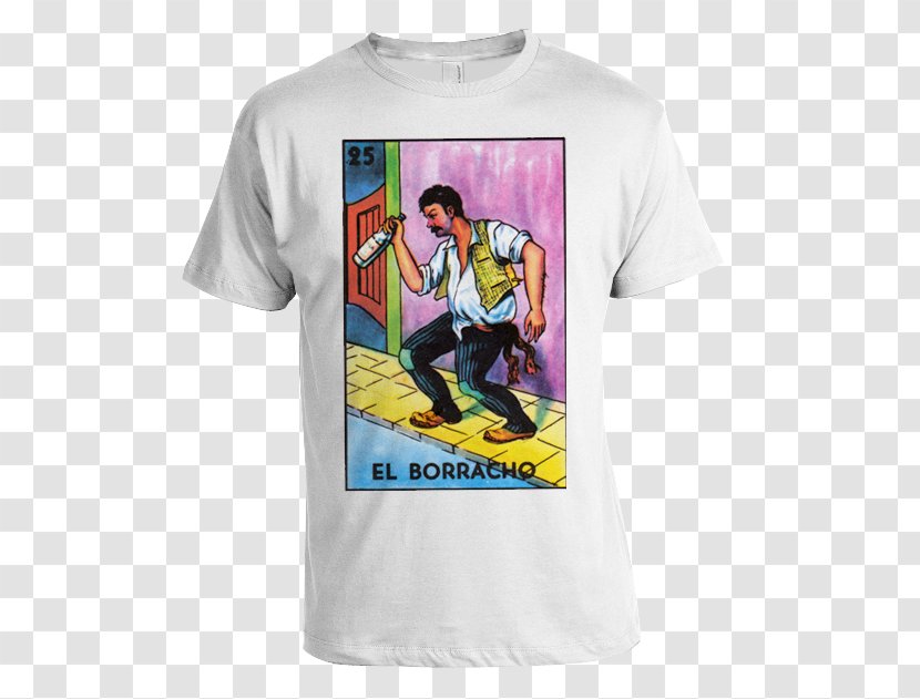 T-shirt Lotería Lottery Art - Mexico Transparent PNG