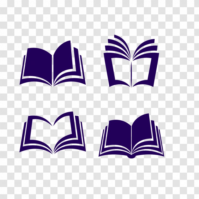 Book Euclidean Vector Icon - Pattern - Purple Transparent PNG