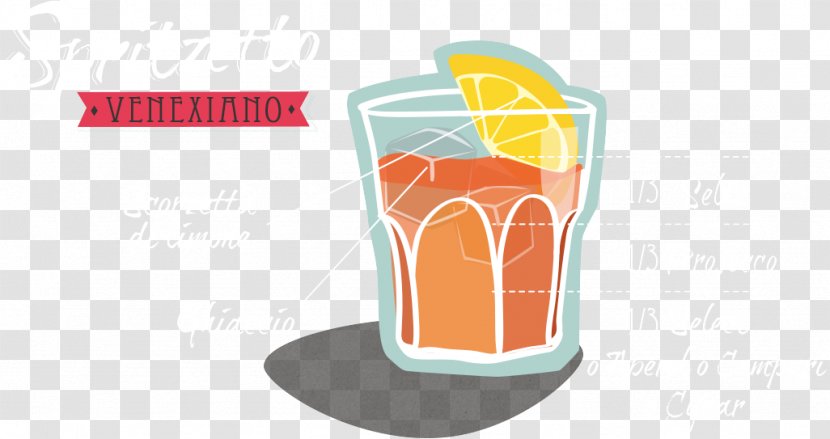 Orange Drink Font - Juice - Design Transparent PNG