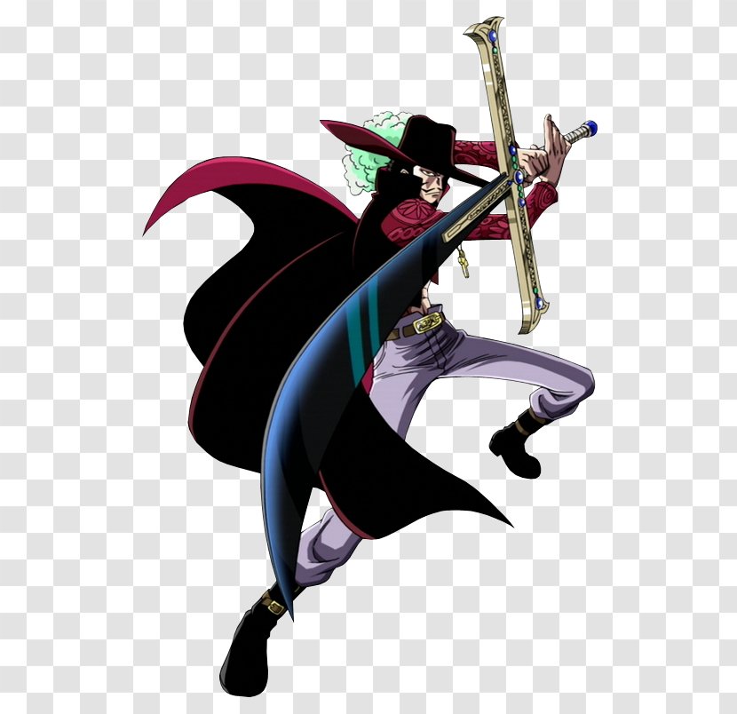 Dracule Mihawk Roronoa Zoro Gol D. Roger One Piece Clint Barton - Heart Transparent PNG