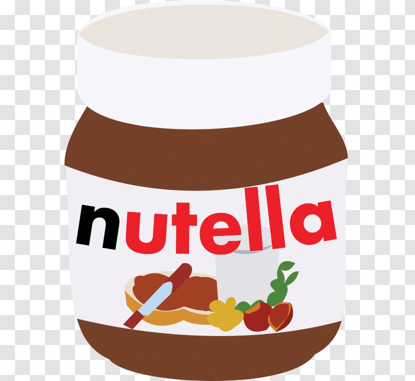 Clip Art Nutella Desktop Wallpaper Drawing - Ingredient - Nutela Transparent PNG