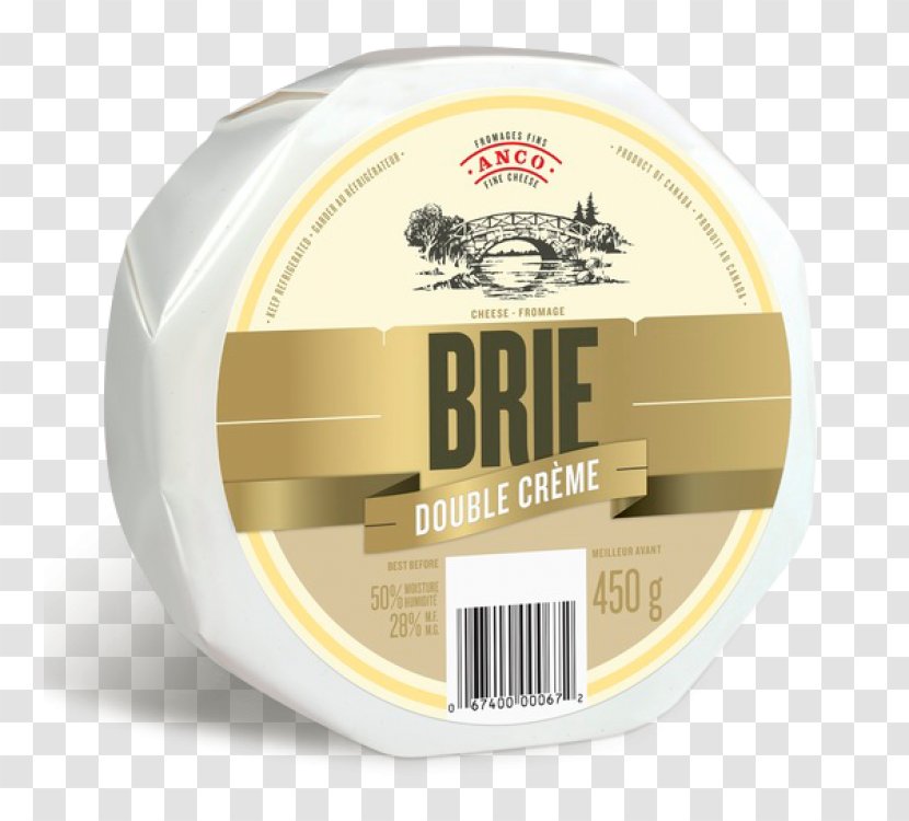 Milk Cream Cheese Camembert Brie - Label Transparent PNG