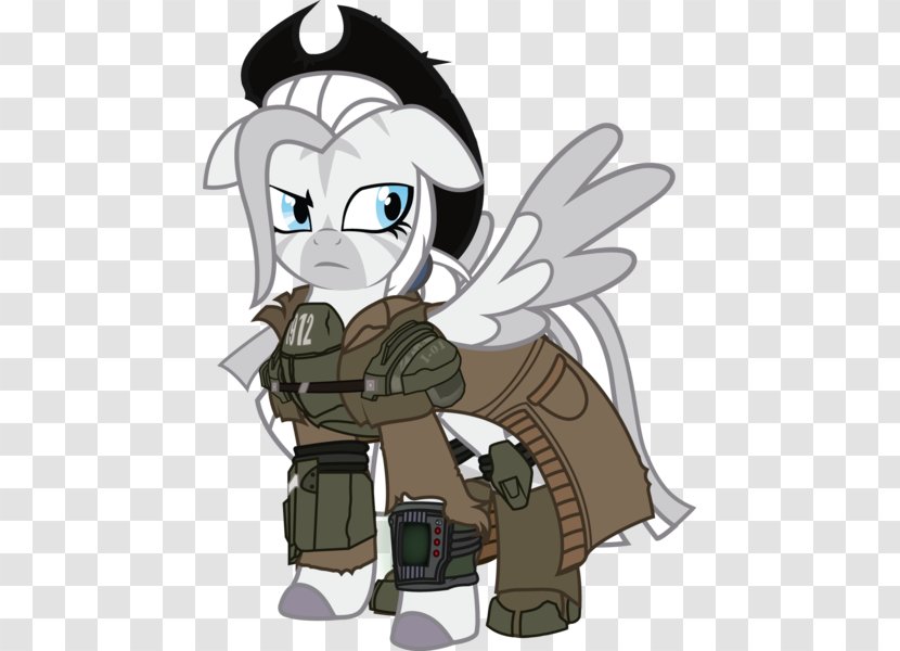 Fallout: Equestria Derpy Hooves Armour - Silhouette Transparent PNG