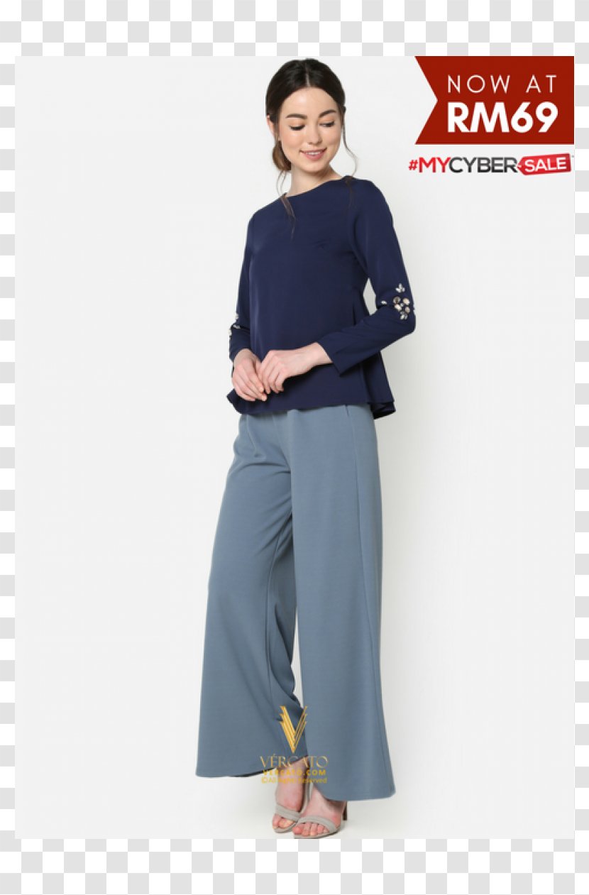 Madison Waist Pants Top Sleeve - Neck - Dress Transparent PNG