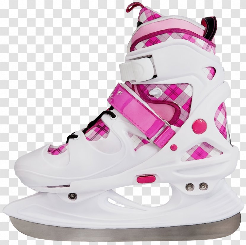 Shoe Footwear White Pink Sneakers - Boot - Sports Equipment Transparent PNG