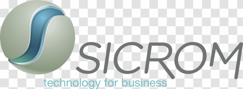 Sicrom Technology Logo Brand Business - Horizontal Transparent PNG