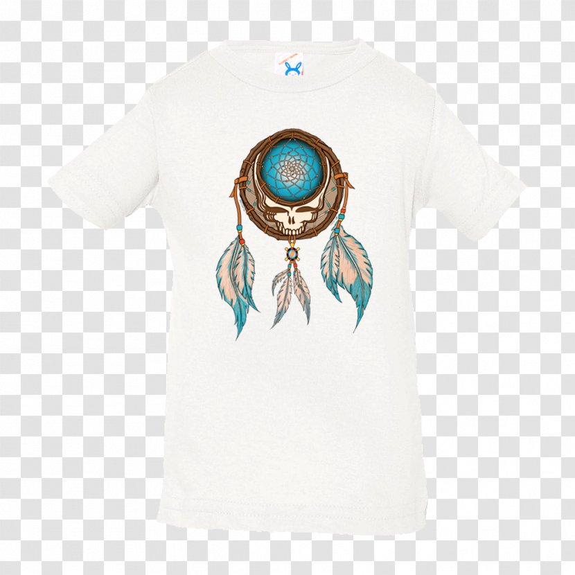 T-shirt Grateful Dead Sleeve Crew Neck - Flower - Boho Dreamcatcher Transparent PNG