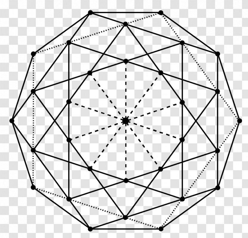 Line Point Angle Geometry Decagon - Triangle Transparent PNG