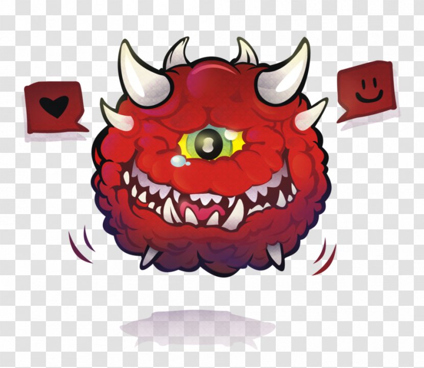 Cacodemon Doom Drawing - 64 Transparent PNG